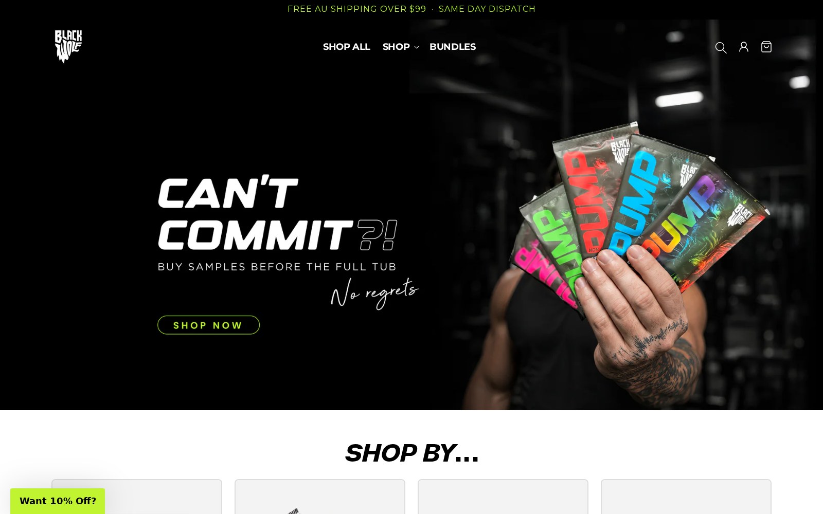 Black Wolf Nutrition — GOOGLE ADS case study