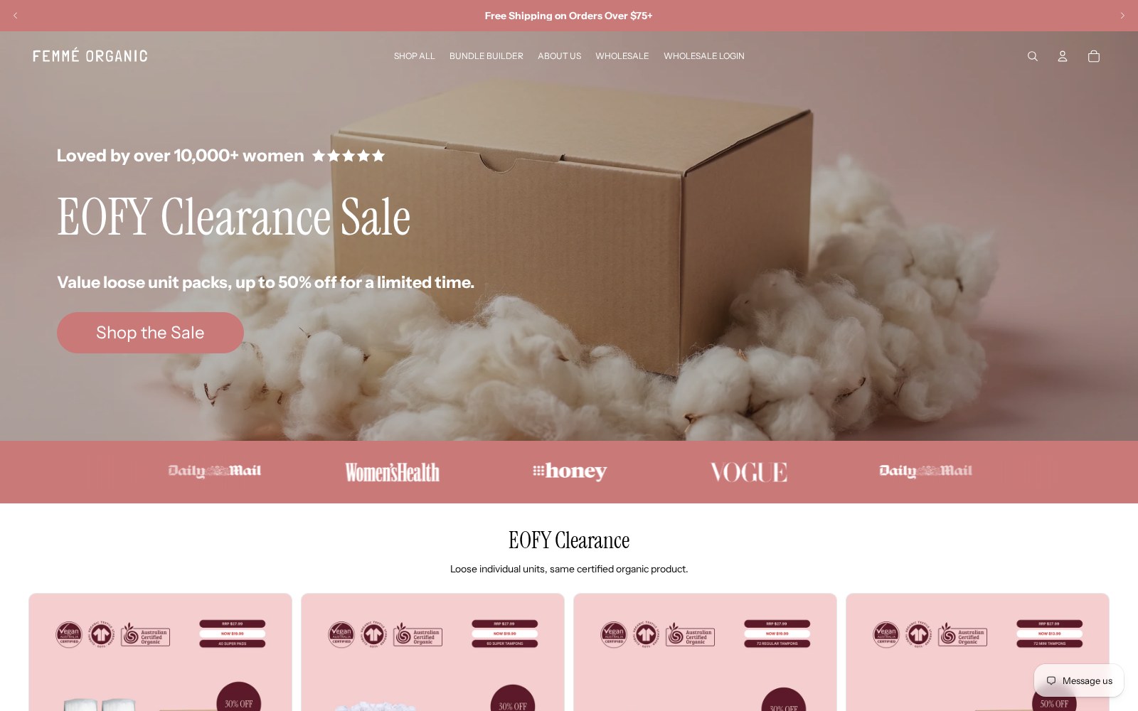 Femme Organic — GOOGLE ADS case study